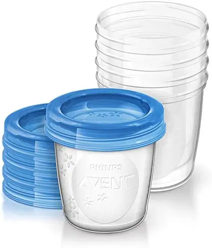 Avent Breast Milk Container Set 10 pcs. x 180 ml Scf618/10