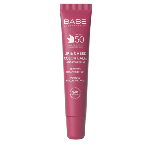 Babé Baume Couleur Lèvres et Joues Spf 50 Velours, 20 ml