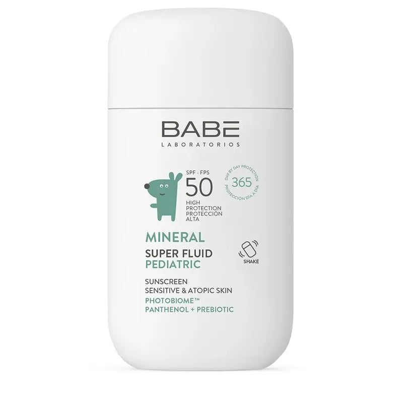 Babé Super Fluide Pédiatrie Minérale Spf50 , 50 ml