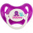 Sucette Symétrique en Silicone Baboo, 0+ Mois Violet