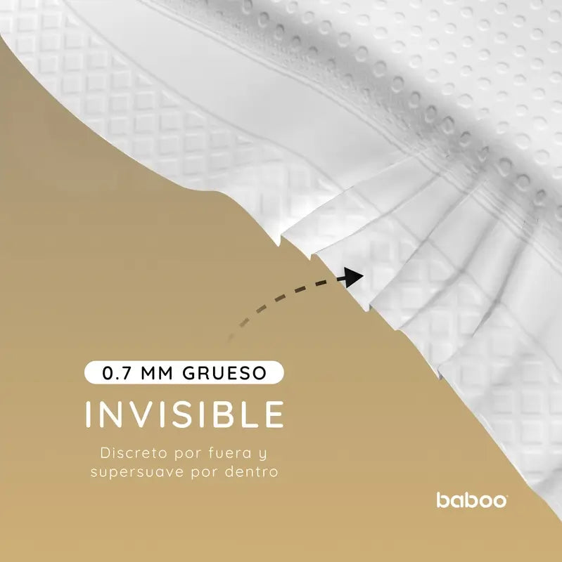 Coussinets d'allaitement jetables ultra-minces de Baboo, 40 pièces