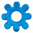 Baboo Teether Jouet d'éveil à roue Glacière remplie d'eau Bleu, 4+ mois, 1 pc.