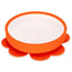 Baboo Non-Slip Silicone Plate, 6+ Months Orange