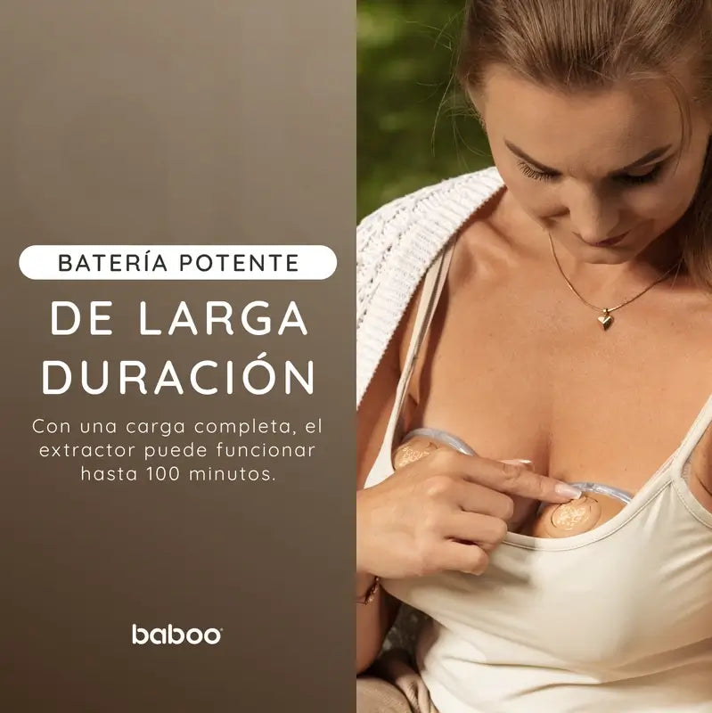 Tire-lait électrique portable mains libres Baboo, 1 pièce