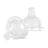 Tétine anti-colique à large col Baboo pour liquides épais, 6+ mois, 2 unités