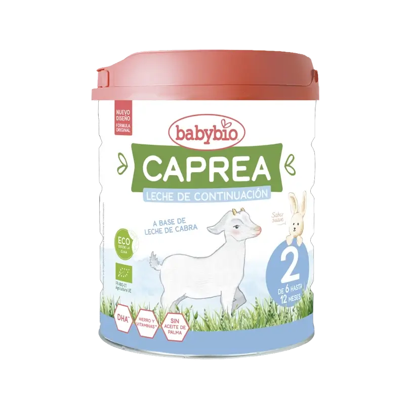 Babybio Caprea 2 Lait de chèvre 6-12 mois, 800 g