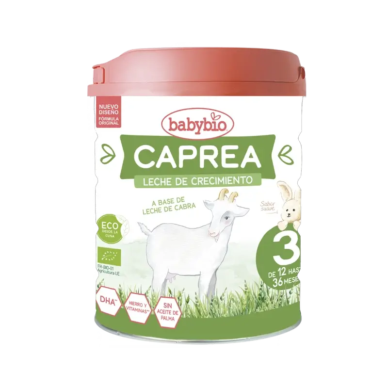 Babybio Caprea 3 Lait de chèvre 12-36 mois, 800g