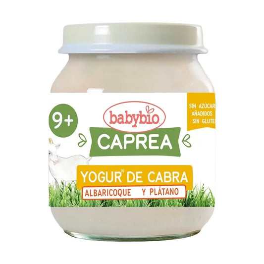 Babybio Caprea Yaourt de Chèvre Albaricoque Banane , 130 g