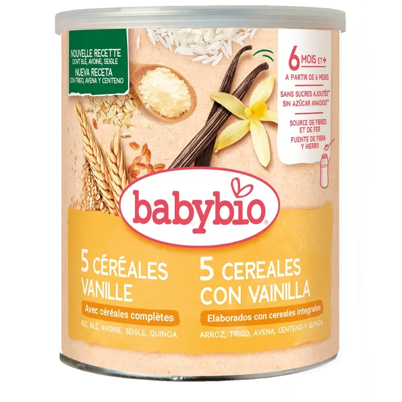 Céréales Babybio Vanille, 220 g