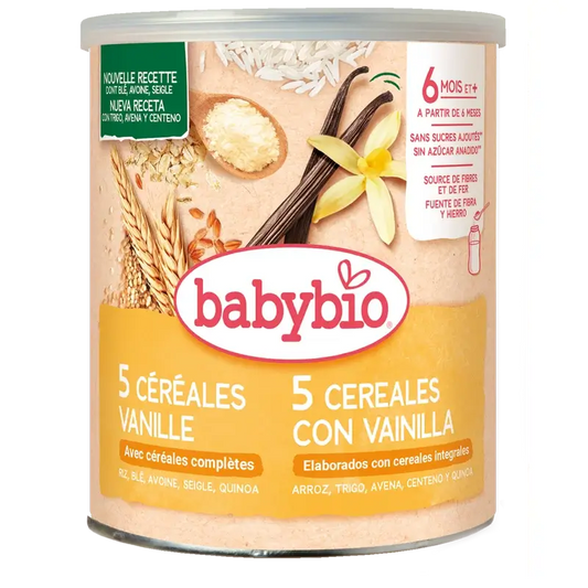 Céréales Babybio Vanille, 220 g