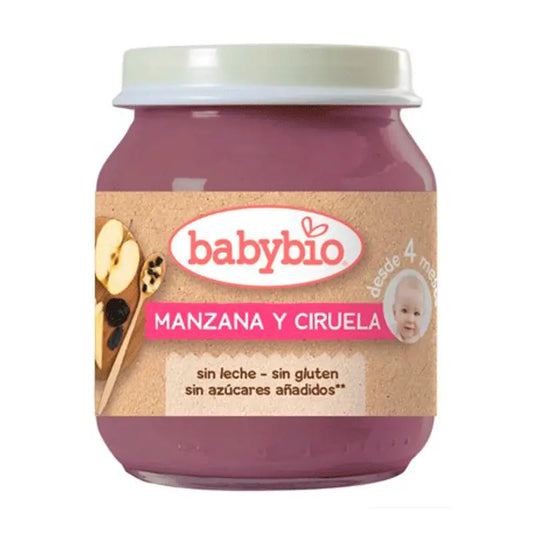 Babybio Apple Plum, 130g