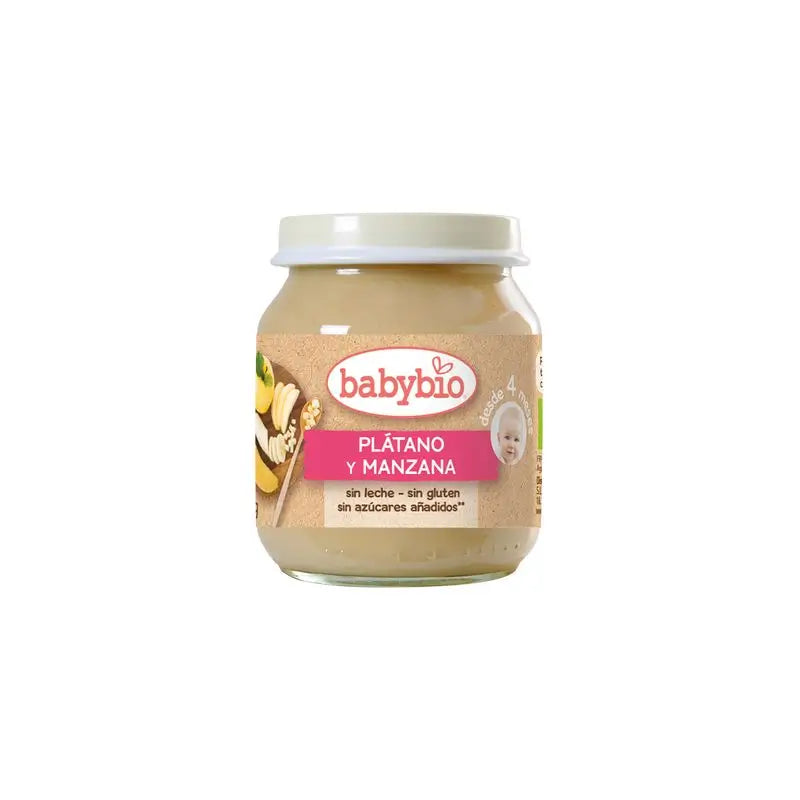Babybio Pomme Banane, 130 gr