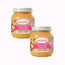 Babybio Pêche-Pomme, paquet de 2 x 130 g