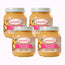 Babybio Pêche-Pomme, paquet de 4 x 130 g