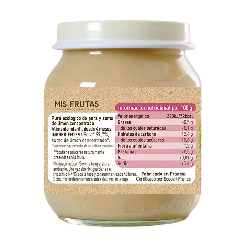Babybio Poire, 130 g