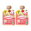 Babybio Pouch Pomme Fraise Vanille, Pack 2 x 90 grammes