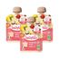 Babybio Pouch Pomme Fraise Vanille, Pack 3 x 90 grammes