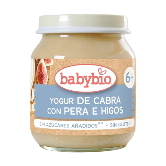Babybio Goat Yoghurt With Buttermilk And Figs, 130g