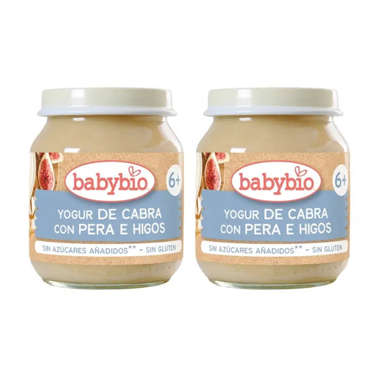 Babybio Goat Yoghurt With Buttermilk And Figs, Pack 2 x 130 g