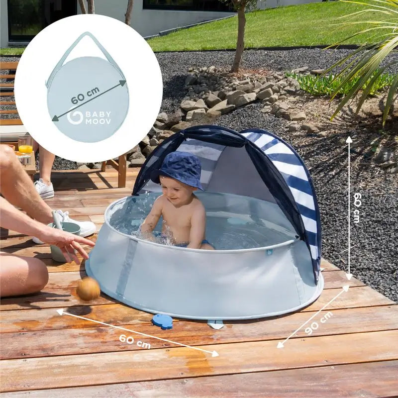 Babymoov Aire de jeux anti-UV UPF 50+ avec mini-piscine Aquani Provence