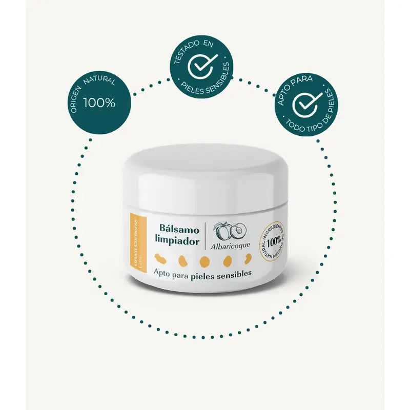 Baume nettoyant pour le visage à l'abricot, 100 ml