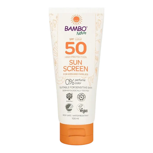 Bambo Nature Crème solaire Spf50, 100 ml
