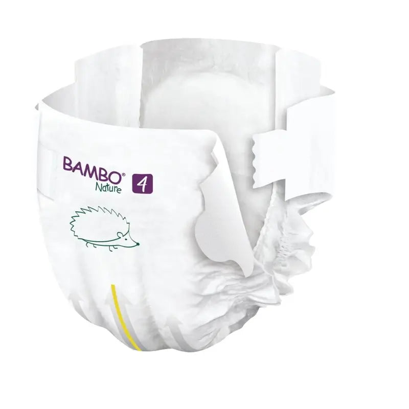 Couches Bambo Nature Taille 4 (7-14 Kg), 48 pcs.