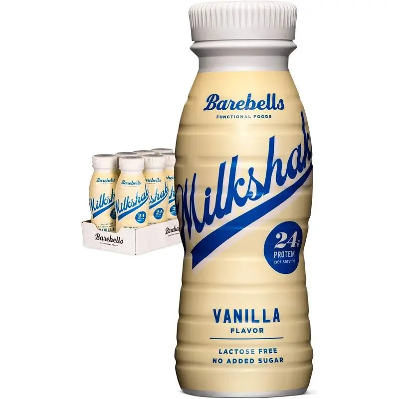 Barebells Pack Milkshake Vanille, 8 pcs x 330 ml