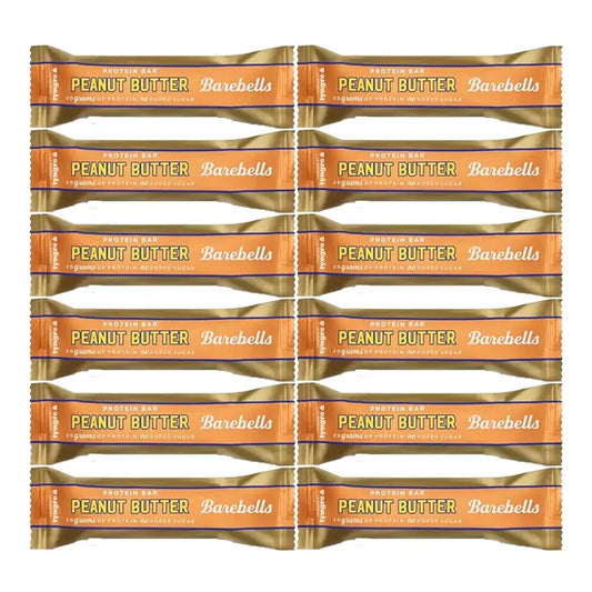 Barebells Peanut Butter Protein Bar, pack 12 x 55 grams