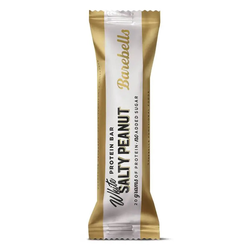 Barebells Chocolat Blanc Cacahuètes Salées, 55 grammes