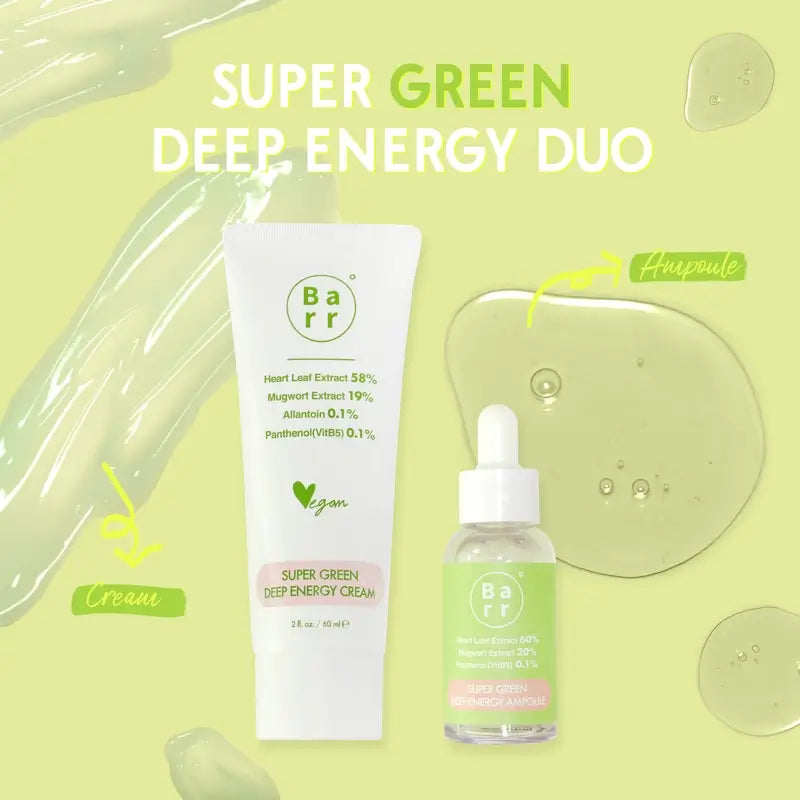 Ampoules Barr Super Green Deep Energy, 30 ml