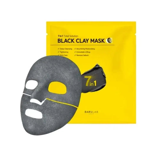 Barulab 7In One Solution - Masque à l'argile noire, 25 gr