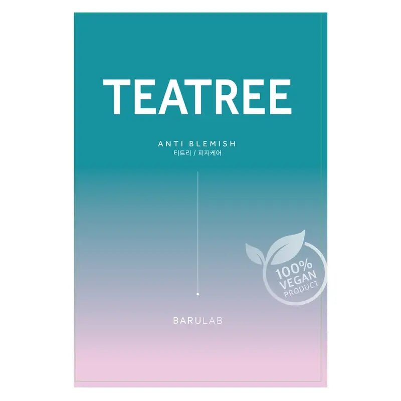 Barulab The Clean Vegan Mask - Tea Tree, 23 grammes