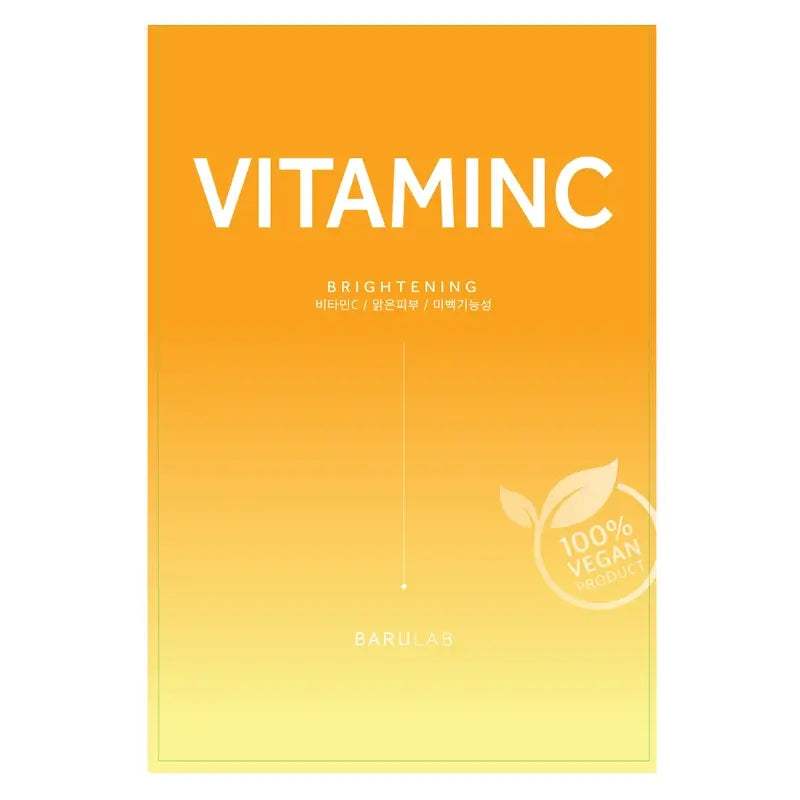 Barulab The Clean Vegan Mask - Vitamine C, 23 g