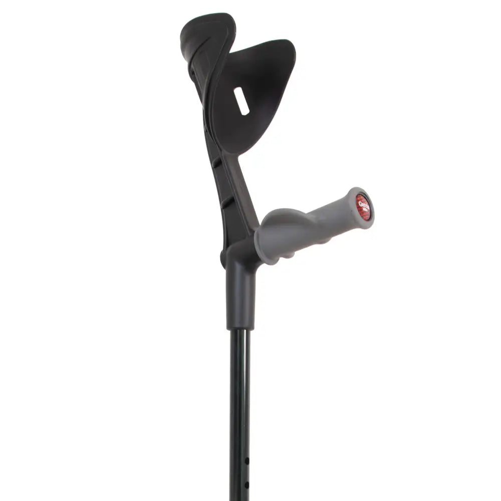canne anglaise anatomique, toucher moelleux, pour droitier (pièce)
