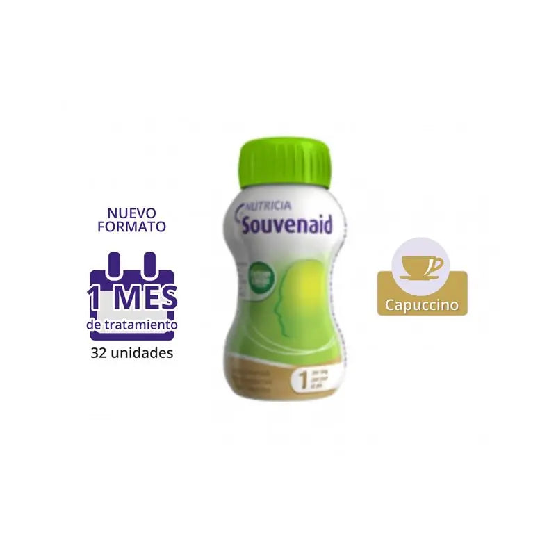 Nutricia Souvenaid Smoothies Cappuccino, 32 unités x 125 ml