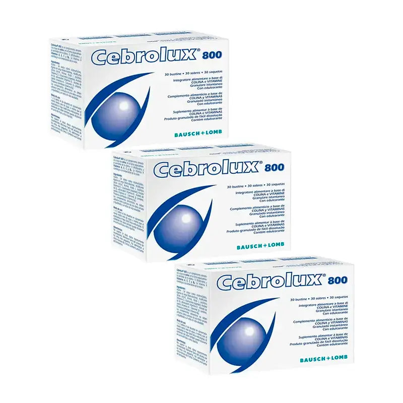Bausch & Lomb Cebrolux 800, paquet de 3 x 30 sachets