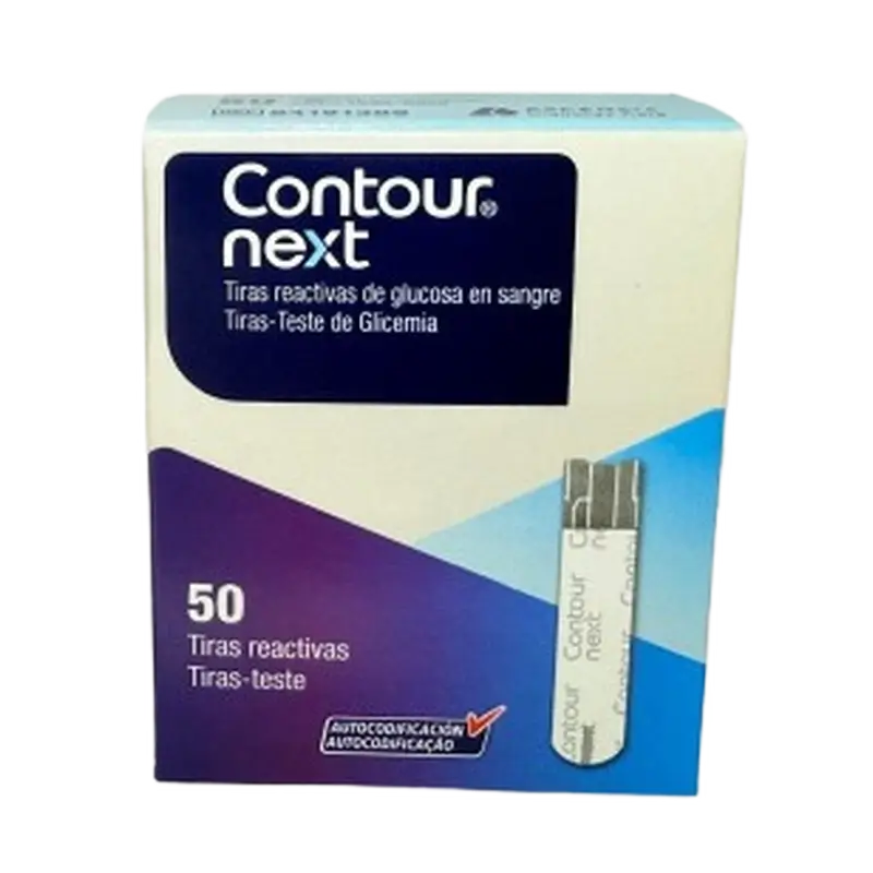 Bandelettes de glycémie Contour Next 50 unités