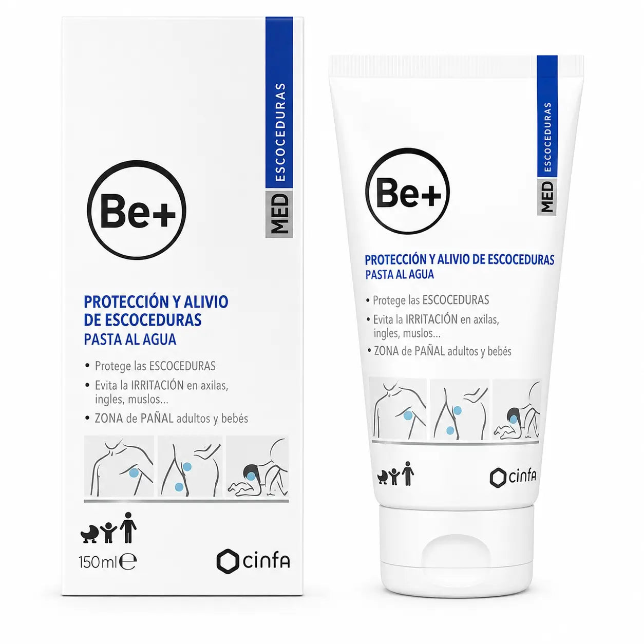 Be + Protection et soulagement des irritations, 150G