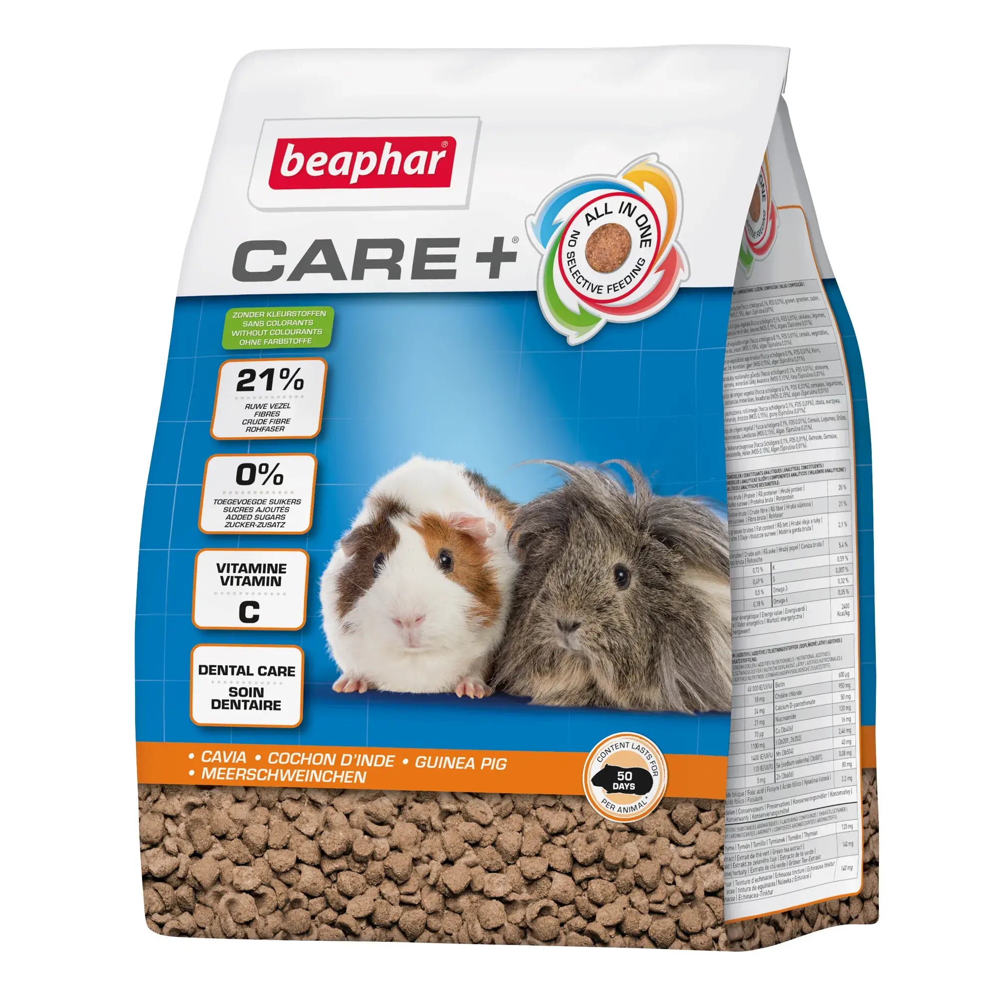 Beaphar Care+ Cochon d'Inde 1.5 kg