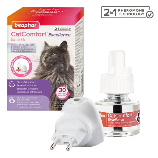 Beaphar Cat Comfort Diffuseur et recharge pour chat 48 ml
