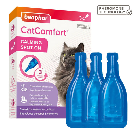 Beaphar Catcomfort Pipettes pour chats X3