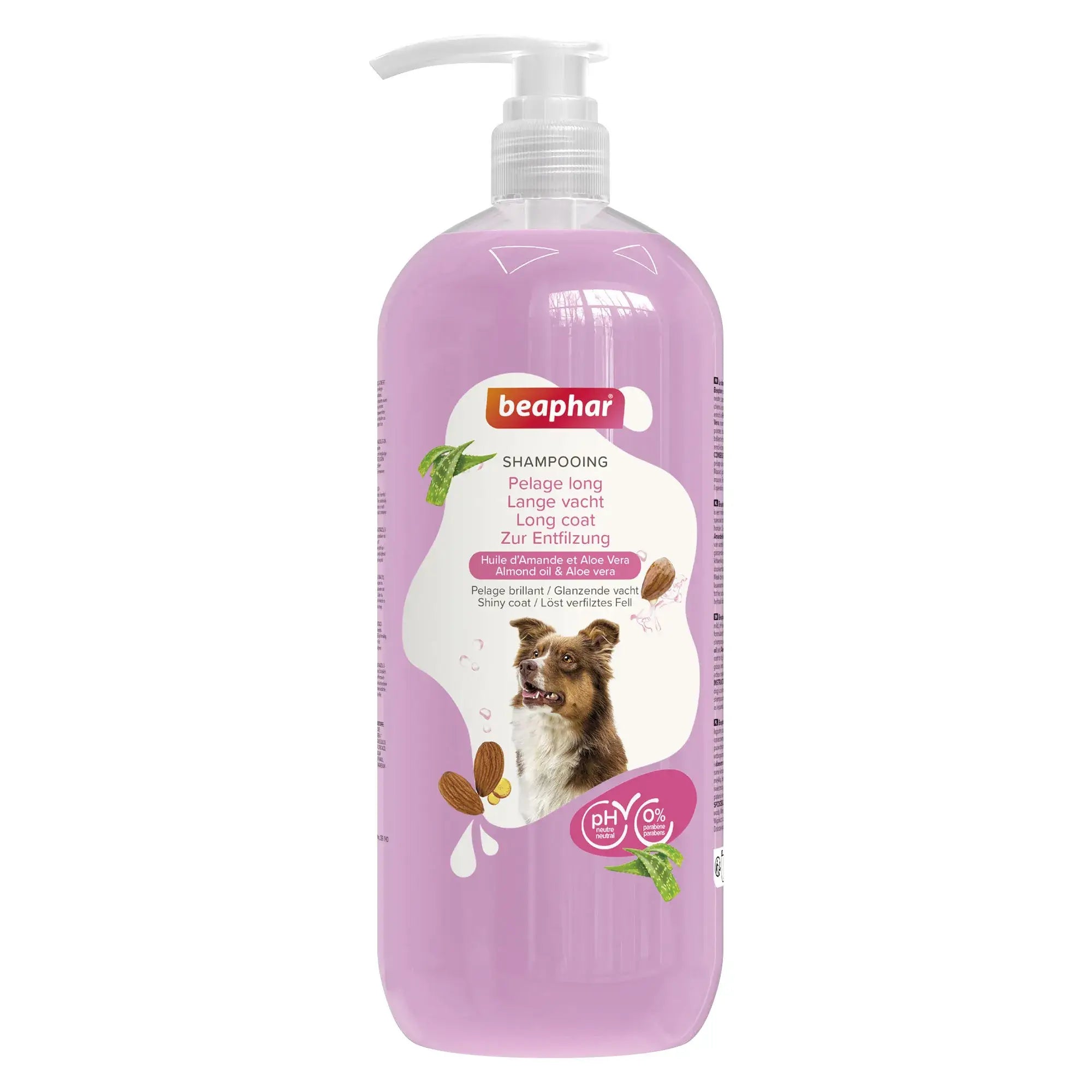 Beaphar Shampooing pour chiens à poils longs, 1L