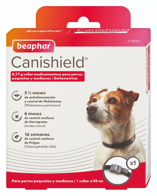 Collier pour chien Beaphar Canishield, 48 cm 1 pcs.