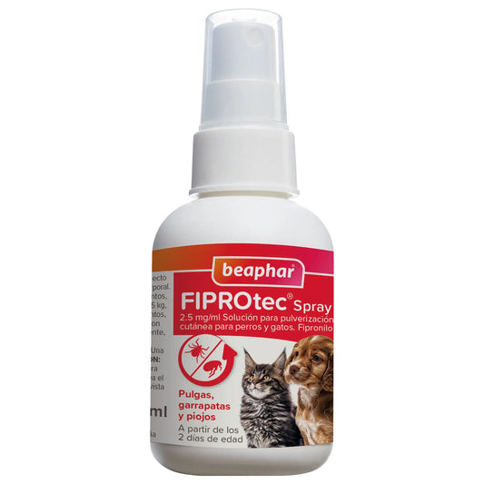 Beaphar Fiprotec Spray Chiens et Chats, 100 ml