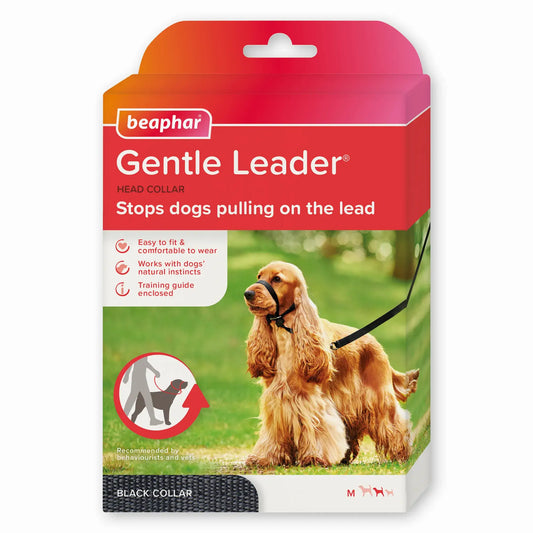 Beaphar Gentle Leader Taille M Noir, 1 pièce