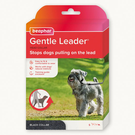 Beaphar Gentle Leader Taille S Noir, 1 pièce