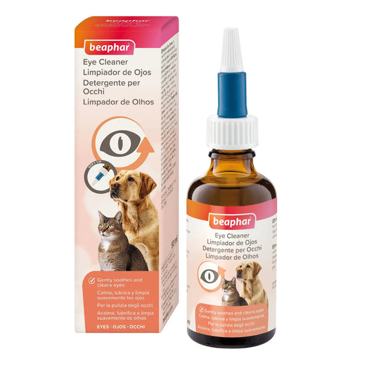 Beaphar Nettoyant pour les yeux chien et chat 50 ml