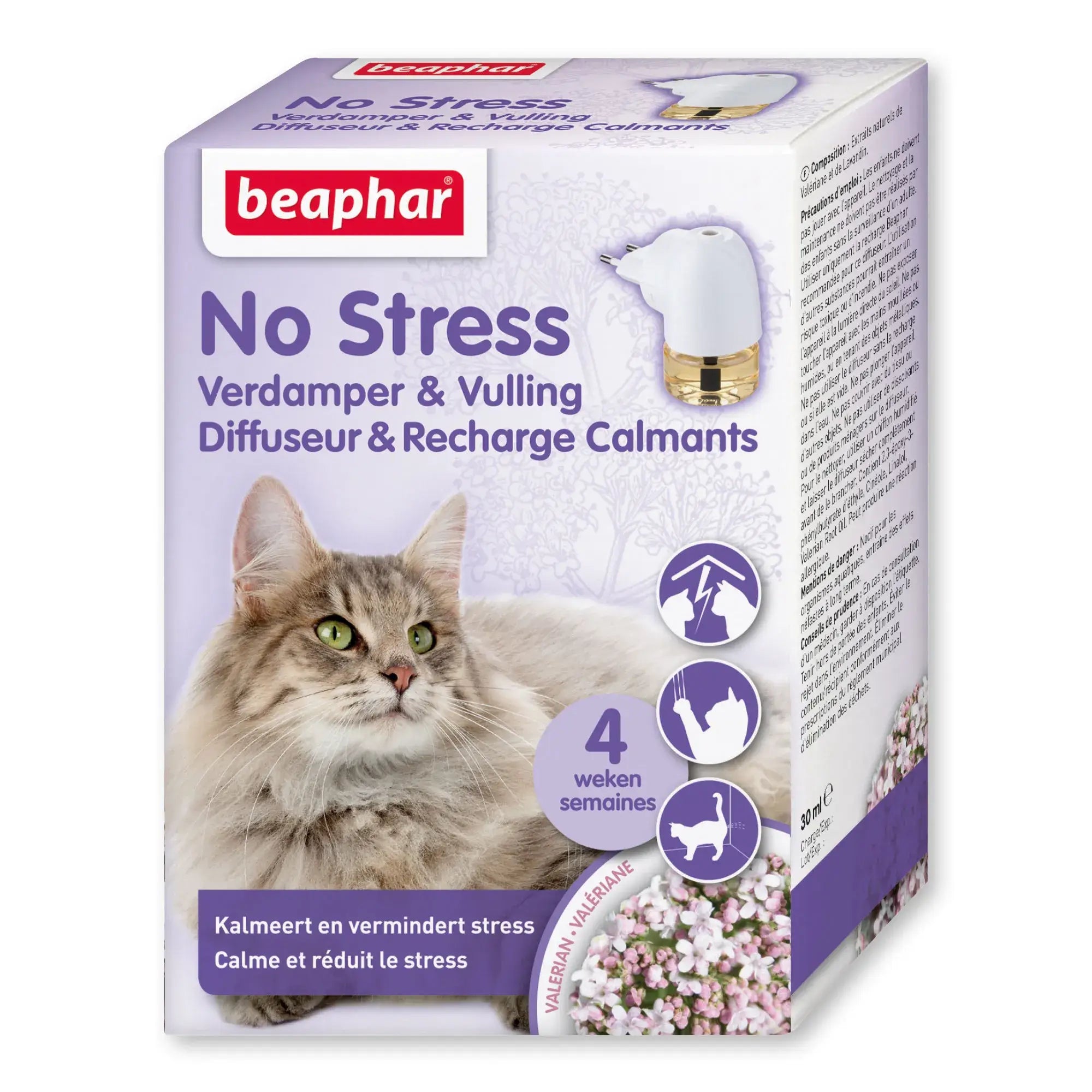 Beaphar No Stress Cat Diffuseur et recharge 30 ml