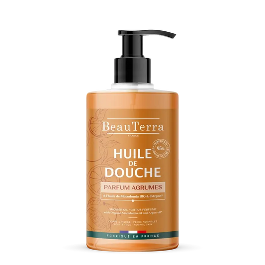 Beauterra Huile de douche à l'orange et à la mandarine, 750ml